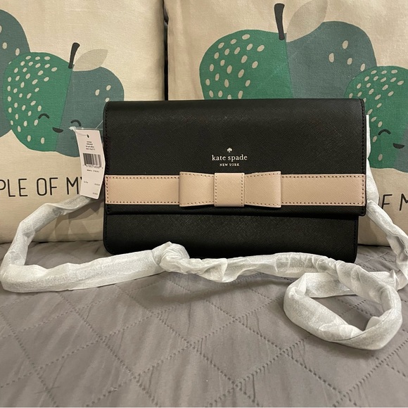New Kate Spade Kirk park Saffiano Veronique crossbody - Picture 6 of 8